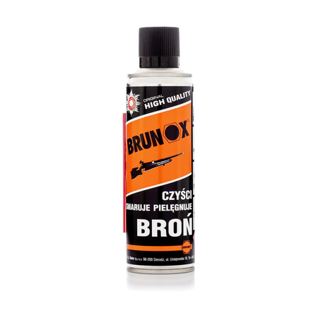 Spray do czyszczenia broni, konserwujący i smarujący Brunox Gun Care 300ml