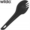 Łyżko-widelec Łyżka widelec nóż niezbędnik turystyczny Spork Wildo czarny