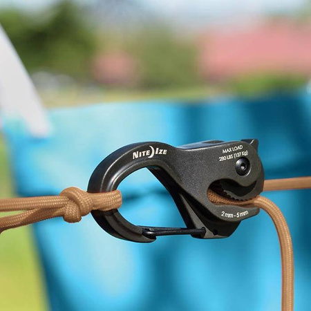 Karabińczyk skrętny Nite Ize 63 mm CamJam XT Cord Tightener NCJSA-01-R3