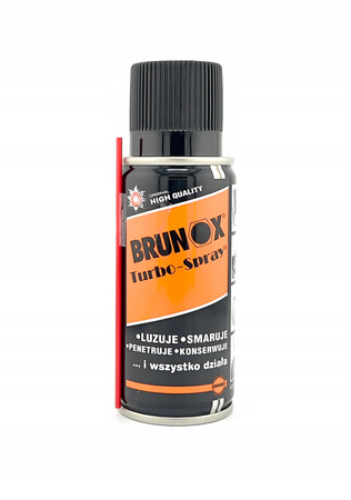 Olej do czyszczenia smarowania i konserwacji Brunox Turbo Spray Tank 100 ml