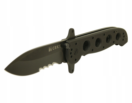 Nóż składany ząbkowany CRKT Special Forces G10 taktyczny wojskowy z klipsem