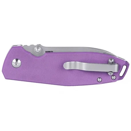 Nóż Składany dla kobiety CRKT 2495 P EDC SQUID XM BUTTON LOCK Violet
