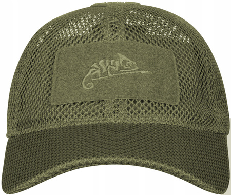 Czapka Helikon MESH Olive - Oddychająca, Regulowana, Taktyczna, Velcro