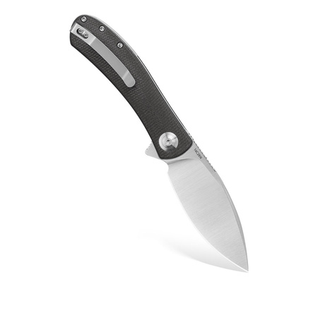 Trollsky Knives Mandu EVO MTE008 nóż składany 14C28N micarta black