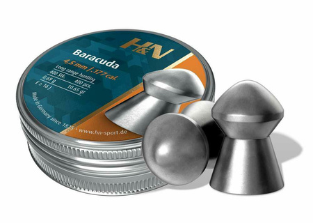 Śrut diabolo H&N Baracuda do wiatrówek Ciężki 4,5