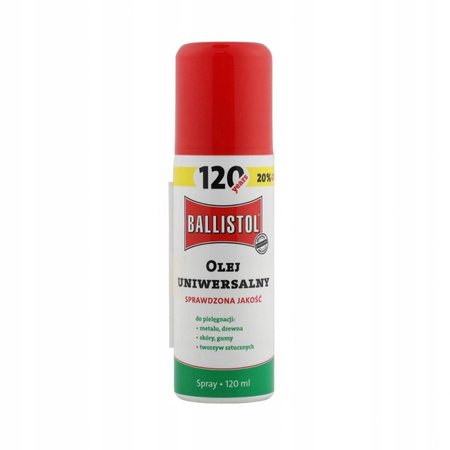 Ballistol Spray 120 ml – Olej do Czyszczenia i Konserwacji Broni