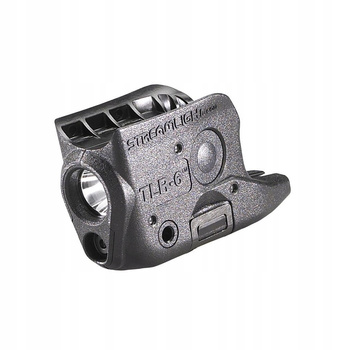 Streamlight Latarka taktyczna laser celownik TLR-6 100lm Glock 42 43 Czarna