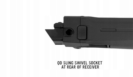 Kolba składana do AK47 74 ZHUKOV-S Stock do AK47/74 Czarny MAG585