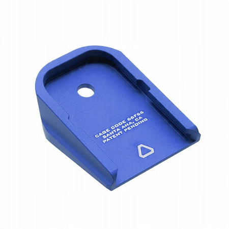 Strike Industries - Stopka magazynka Glock Aluminum - Niebieska