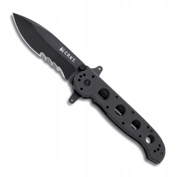 Nóż składany ząbkowany CRKT Special Forces G10 taktyczny wojskowy z klipsem