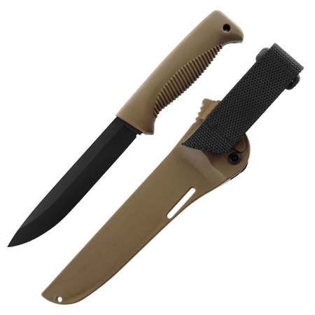 Nóż Taktyczny Survivalowy Peltonen Knives Sissipuukko M95 Cerakote coyote
