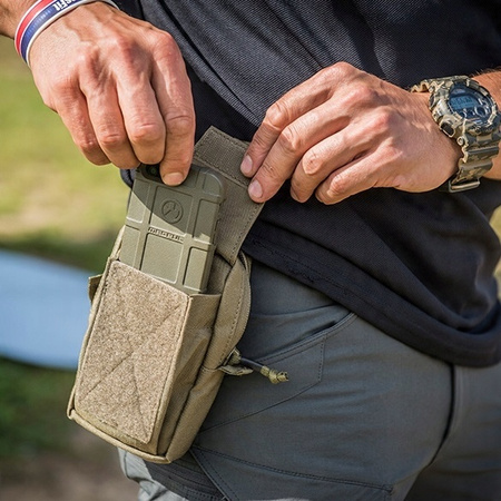 Kieszeń saszetka nerka Helikon-Tex NAVTEL Pouch Zielona torba Cordura YKK