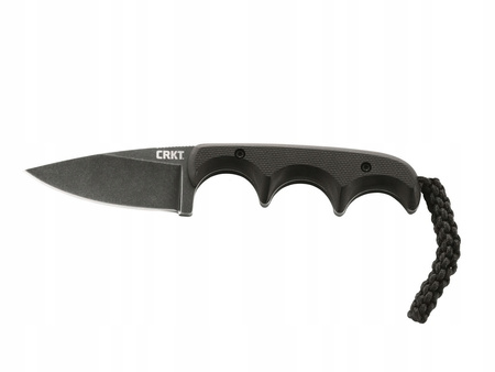 Nóż mały na szyję CRKT Minimalist Drop Point taktyczny survival z pochwą