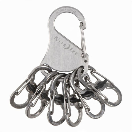 Nite Ize Brelok Organizer karabińczyk karabinek do Kluczy KeyRack Stalowy