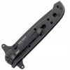 Nóż Składany mały Taktyczny CRKT M16-10KSF EDC z klipsem czarny ząbkowany