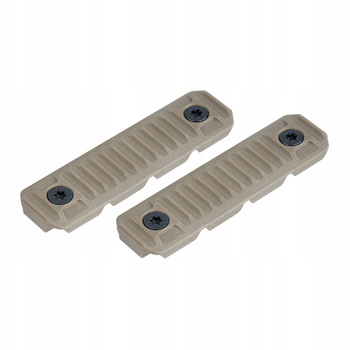 Osłony szyny M-LOK 2szt FDE Strike Industries USA