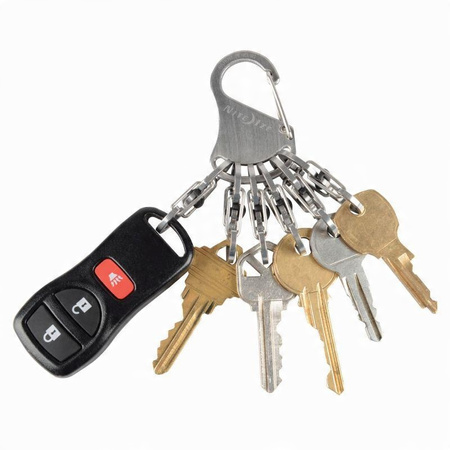 Nite Ize Brelok Organizer karabińczyk karabinek do Kluczy KeyRack Stalowy