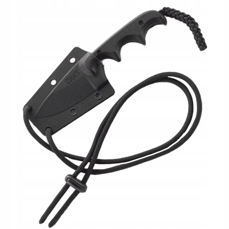 Nóż mały na szyję CRKT Minimalist Drop Point taktyczny survival z pochwą