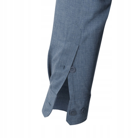 Koszula z długim rękawem DEFENDER Mk2 Gentleman - Melange Blue - Rozmiar M