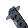 Nóż Składany mały Taktyczny CRKT M16-10KSF EDC z klipsem czarny ząbkowany