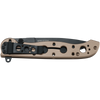 Nóż składany CRKT M16-03BK Taktyczny Spear Point Sandvik AutoLAWKS EDC 