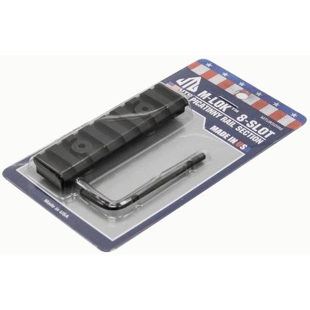 UTG PRO MTURS09M szyna Picatinny M LOK 8 slotów 93 mm aluminium
