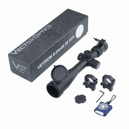 Vector Optics Luneta celownicza Veyron 6-24x44 Podświetlenie 30mm FFP SCFF-37