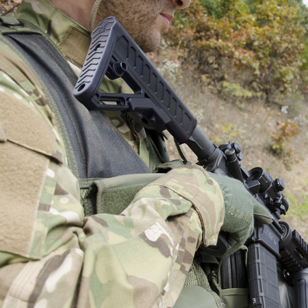 UTG Kolba AR15 PRO RBUS2BMS Ops Ready S2 Mil-Spec polimer czarna AR 
