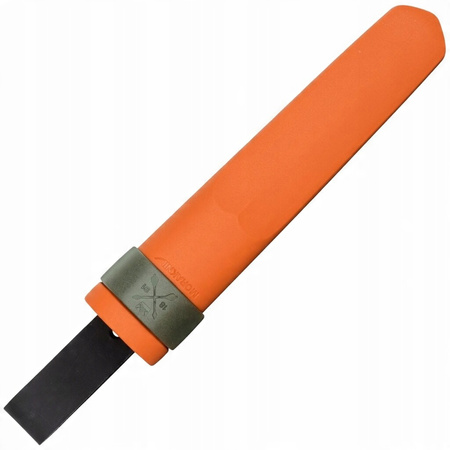 Nóż turystyczny na pasek Morakniv Kansbol Hunting Myśliwski Olive Orange