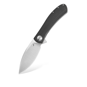 Trollsky Knives Mandu EVO MTE008 nóż składany 14C28N micarta black