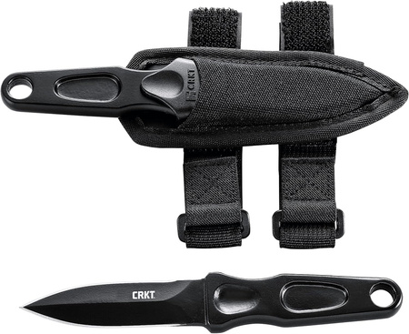 Nóż taktyczny CRKT 2020 Sting jeden kawałek stali węglowej survival pochwa