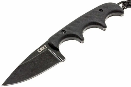 Nóż mały na szyję CRKT Minimalist Drop Point taktyczny survival z pochwą