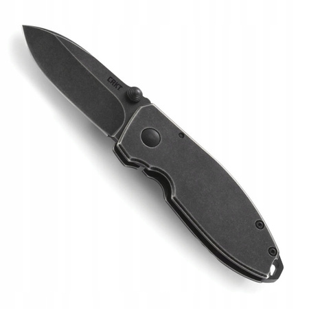 Nóż składany mały CRKT Squid Black Stonewash 2490KS EDC czarny