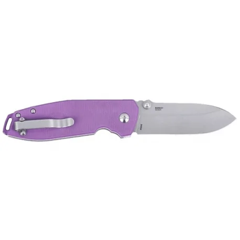 Nóż Składany dla kobiety CRKT 2495 P EDC SQUID XM BUTTON LOCK Violet