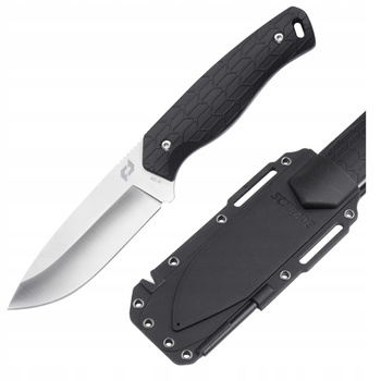 Schrade Nóż survivalowy Exertion EDC - AUS-10 kabura + ostrzałka + krzesiwo