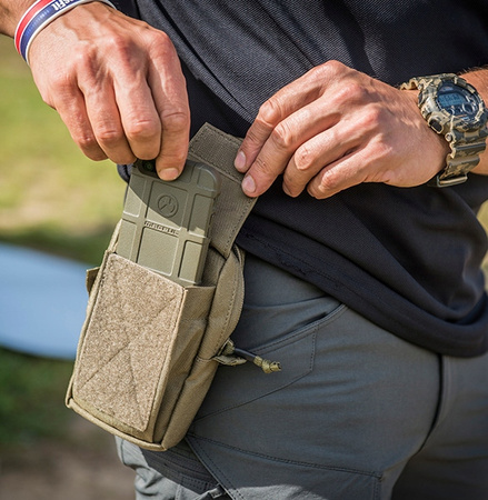 Kieszeń saszetka nerka Helikon-Tex NAVTEL Pouch Zielona torba Cordura YKK