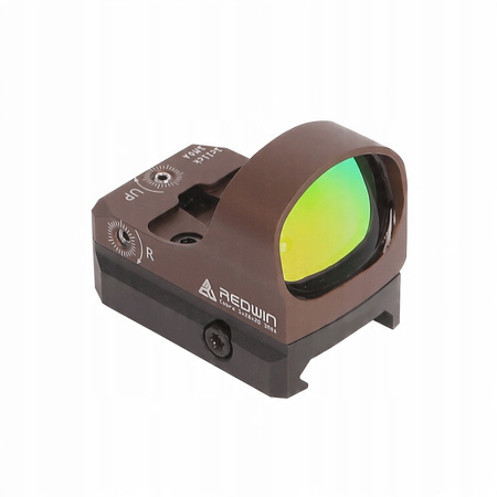 Kolimator celownik koliamtorowy COBRA 1X28X20 BRĄZOWY RWD8-C Canik