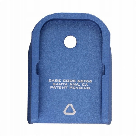 Strike Industries - Stopka magazynka Glock Aluminum - Niebieska