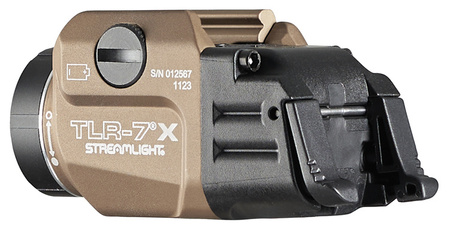 Streamlight TLR7 X latarka taktyczna do broni montaż na szynę USB C