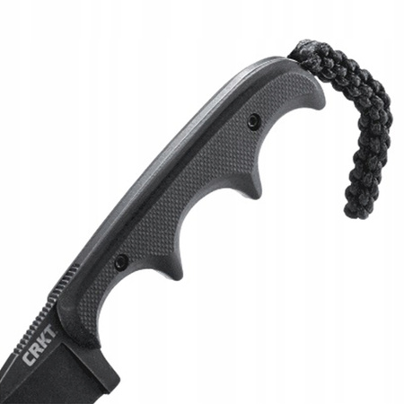 Nóż mały na szyję CRKT Minimalist Drop Point taktyczny survival z pochwą