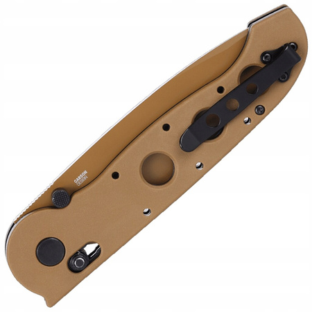 NÓŻ składany taktyczny CRKT M16-14XD DESERT TAN EDC klips wojskowy