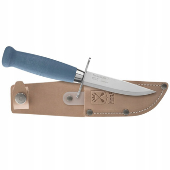 Nóż Morakniv Scout 39 (S) mały pochwa skórzana- BLUEBERRY