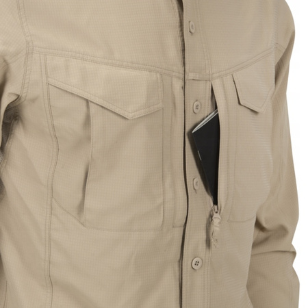 Koszula z długim rękawem DEFENDER Mk2 Tropical - Dark Olive - Rozmiar M