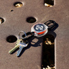 Retraktor Identyfikator osobowy Key-Bak Sidekick Carabin Key Reel Clear