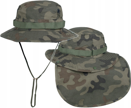 Kapelusz Helikon Moro z nakarczkiem Boonie Hat Rip-Stop Woodland wz.93 M