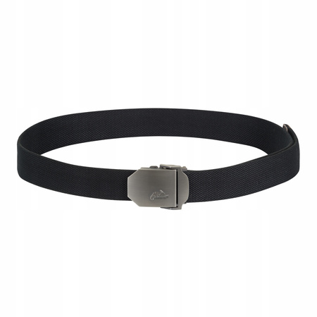 Pasek Do Spodni Pas Parciany HELIKON Klamra Logo Czarny L 125 cm wojskowy