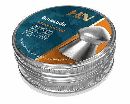 Śrut diabolo H&N Baracuda do wiatrówek Ciężki 4,5