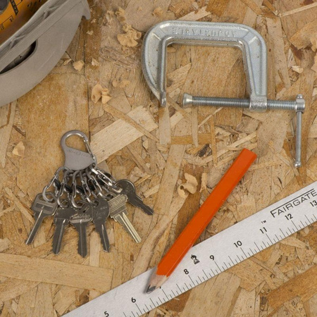 Nite Ize Brelok Organizer karabińczyk karabinek do Kluczy KeyRack Stalowy
