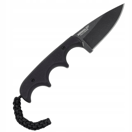 Nóż mały na szyję CRKT Minimalist Drop Point taktyczny survival z pochwą