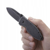 Nóż składany mały CRKT Squid Black Stonewash 2490KS EDC czarny